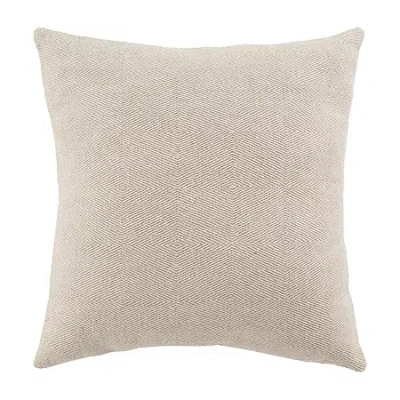 Safavieh Darci Square Throw Pillow In White