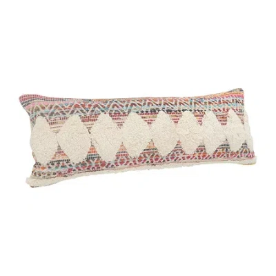 Lr Home Carl Diamond Lumbar Pillow In Multi