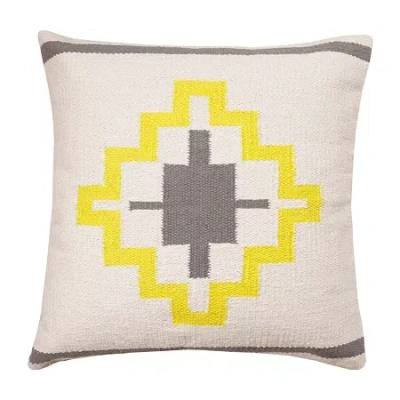 Lr Home Max Southwestern Square Throw Pillow In Gray