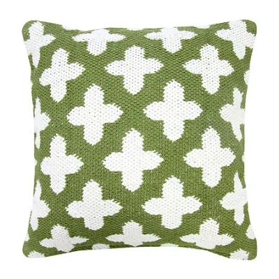 Lr Home Cole Modern Square Throw Pillow In Green