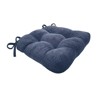 Achim Jackson Tufted Dining Cushion In Blue