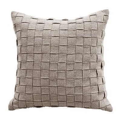Vibhsa Baltic Cut And Sew Decorative Pillow In White