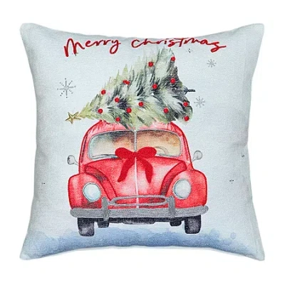 Vibhsa Accent Holiday Square Throw Pillow In Multi