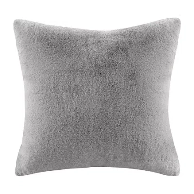 Croscill Faux Sable Square Bed Rest Pillow In Gray