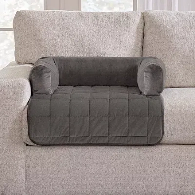 Sure Fit Pet Otis Bed Sofa Slipcover In Gray