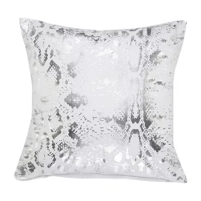 Lr Home Calis Abstract Square Throw Pillow In White