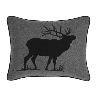 Eddie Bauer Elk 2pc Set Rectangular Throw Pillow In Black
