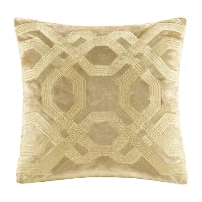 Croscill Biron Square Bed Rest Pillow In Yellow