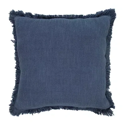 Lr Home Cirra Modern Square Throw Pillow In Blue