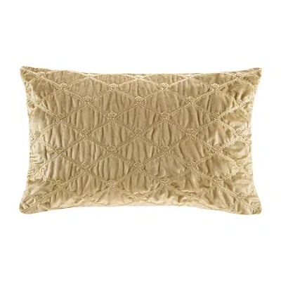 Croscill Aumont Oblong Bed Rest Pillow In Yellow