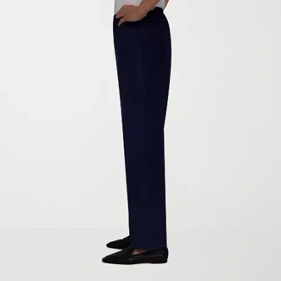 Alfred Dunner Classics Womens Straight Corduroy Pant In Blue