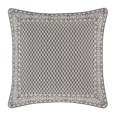 Five Queens Court Houston Euro Sham In Black