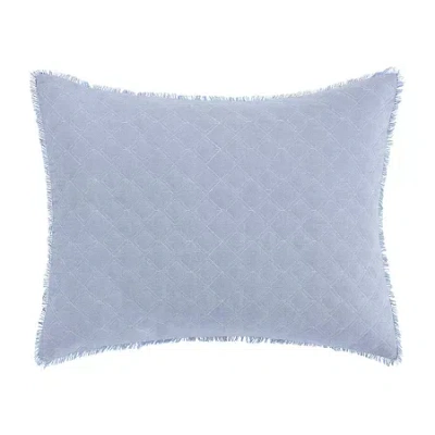 Laura Ashley Mila 16x20 Rectangular Throw Pillow In Blue