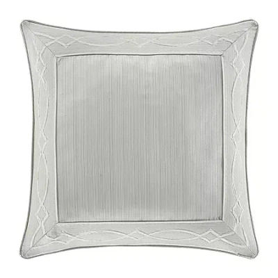 Five Queens Court Nouveau Euro Sham In Green