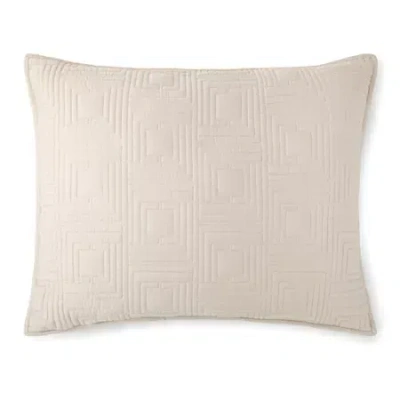 Liz Claiborne Camille Pillow Sham In Sand