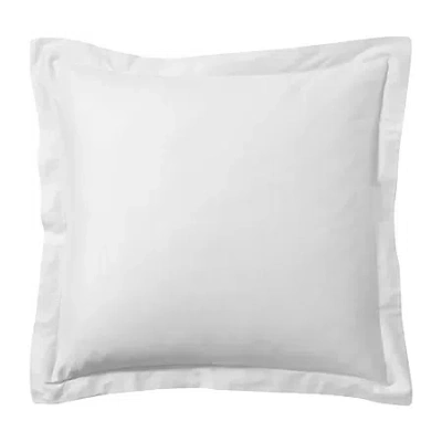 Bed Maker's Levinsohn Textile Tailored Euro Sham In White