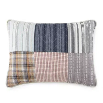 Hudson & Main Colton Plaid Pillow Sham In Blue