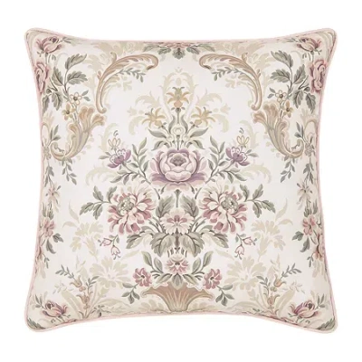 Royal Court Amagansett Square Throw Pillow In Pink