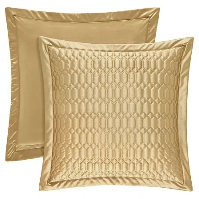 Five Queens Court Saranda Euro Sham In Gold