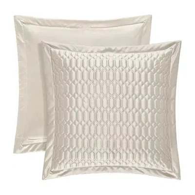 Five Queens Court Saranda Euro Sham In White