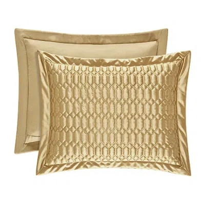 Five Queens Court Saranda Pillow Sham In Gold