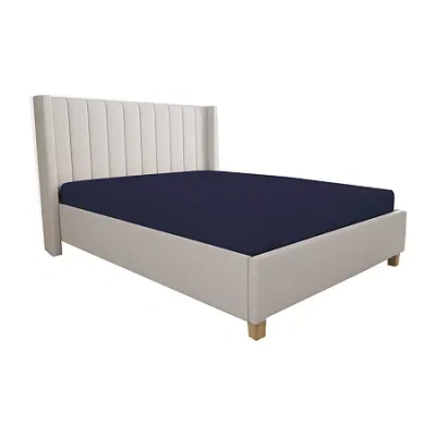 Color Sense 100% Cotton Cool & Crisp Lightweight Sheets And Pillowcases Open Stock In Blue