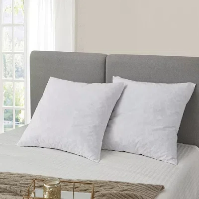 Serta Feather 2 Pack Euro Pillow In White