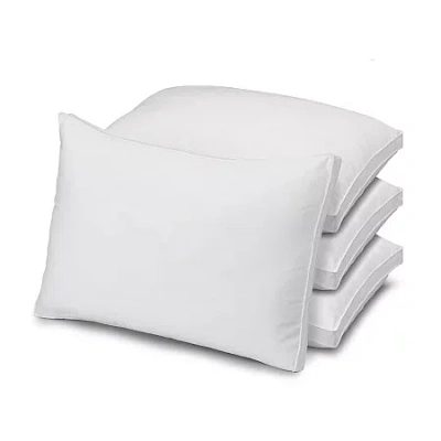 Ella Jayne Gussetted Firm Plush Down Alternative Side/back Sleeper Pillow In White