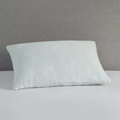 Sleep Philosophy Memory Foam Gel Bed Pillow In White