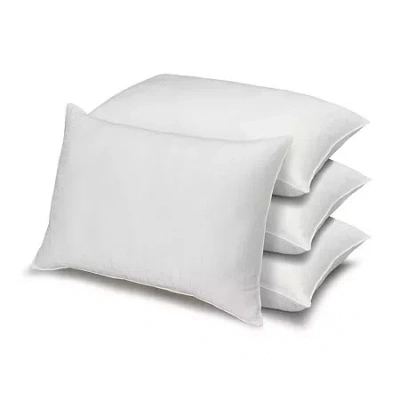 Ella Jayne 100% Cotton Dobby-box Shell Firm Back/side Sleeper Down Alternative Pillow In White