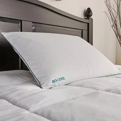 Isocool Iso-cool Bed Pillow Featuring Serene Foam In White | ModeSens