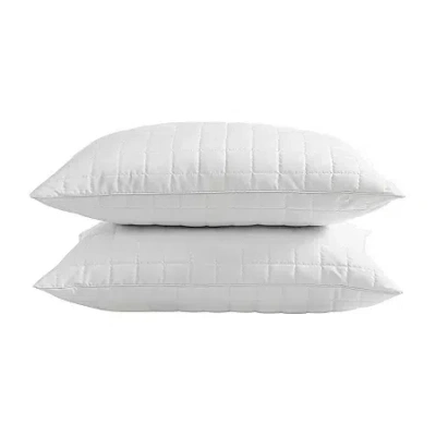 Blue Ridge Home Fashions Active Memory Foam 2 Pack Medium Density Bed Pillow In White