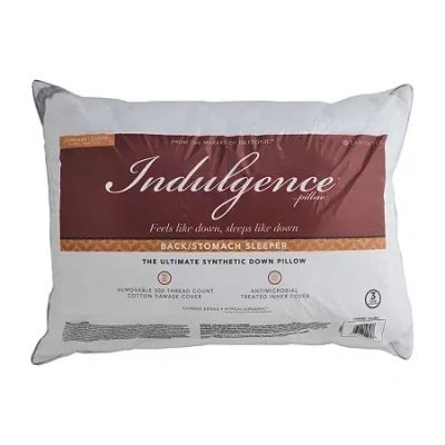 Indulgence Down Alternative Traditional Pillow In White