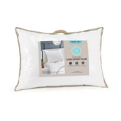 Martha Stewart Gel-alternative Soft Cloud Support Pillow In White