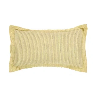 Better Trends Jullian Pillow Sham In Yellow