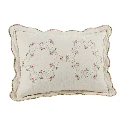Modern Heirloom Felisa Pillow Sham In White