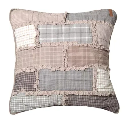 Donna Sharp Smoky Cobblestone Square Throw Pillow In Multi