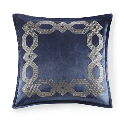 Croscill Clermont 26x26 European Euro Pillow Sham In Blue
