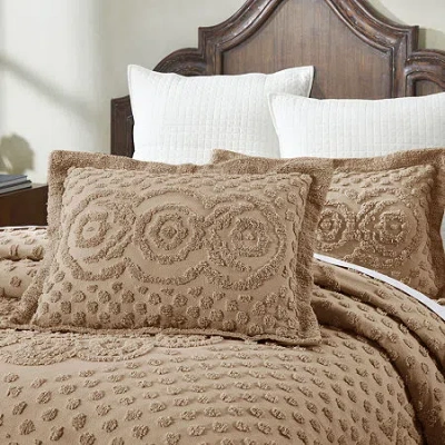 Better Trends Heirloom Pillow Sham In Brown