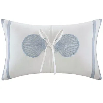 Harbor House Crystal Beach Oblong Decorative Pillow In White