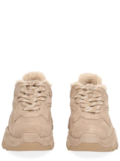 Ash Addict Bis Fur Sneaker In Neutral