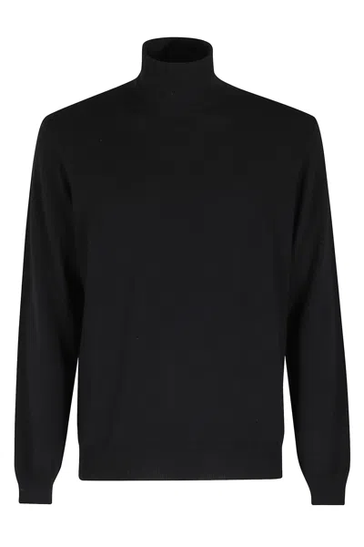 Filippo De Laurentiis Dolcevita Lana Cashmere In Black