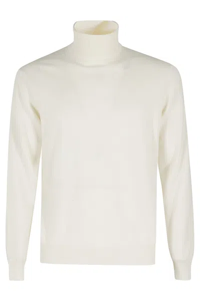 Filippo De Laurentiis Dolcevita Lana Cashmere In White