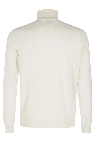 Filippo De Laurentiis Dolcevita Lana Cashmere In White