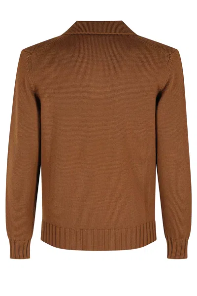 Filippo De Laurentiis Polo Skipper ml Merino In Brown