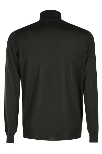 Filippo De Laurentiis Blusotto Bottoni Merino In Green