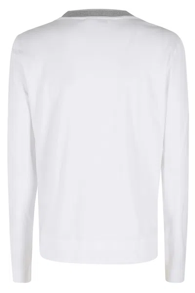 Gran Sasso Girocollo In White