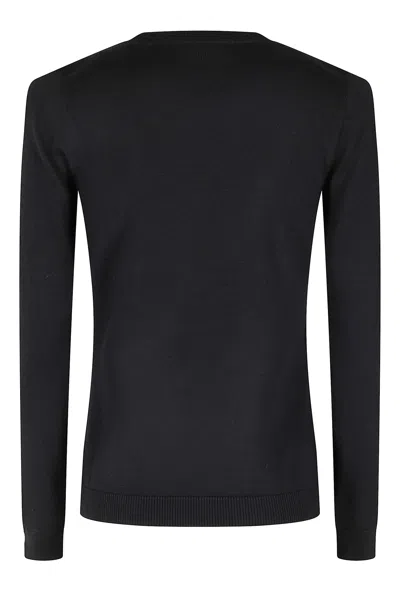 Gran Sasso Girocollo In Black