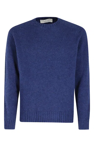 Filippo De Laurentiis Girocollo Manica A Martello In Blue