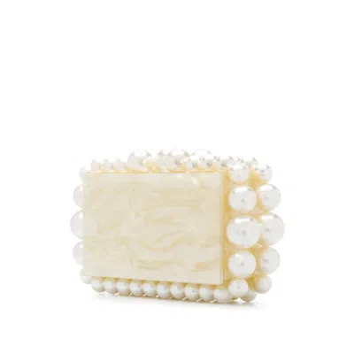 Cult Gaia Eos Clutch In Red